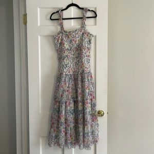 Multicolor SAYLOR Floral Dress Medium